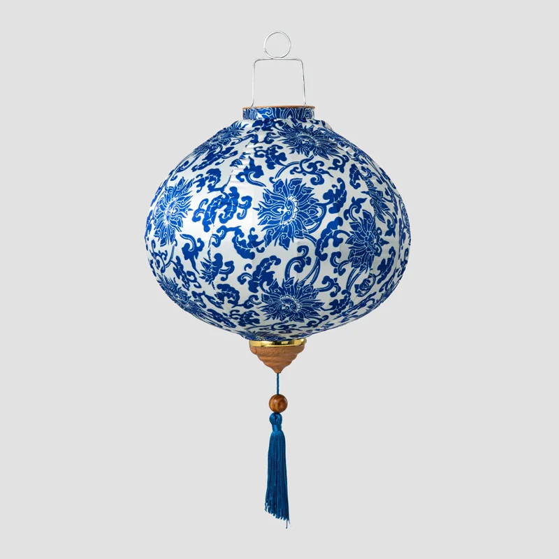 12/14inch Chinese Silk Lantern Ancient Style Vietnam Palace Lantern Restaurant Tea Room Mid Autumn Festival Party Decor Lantern