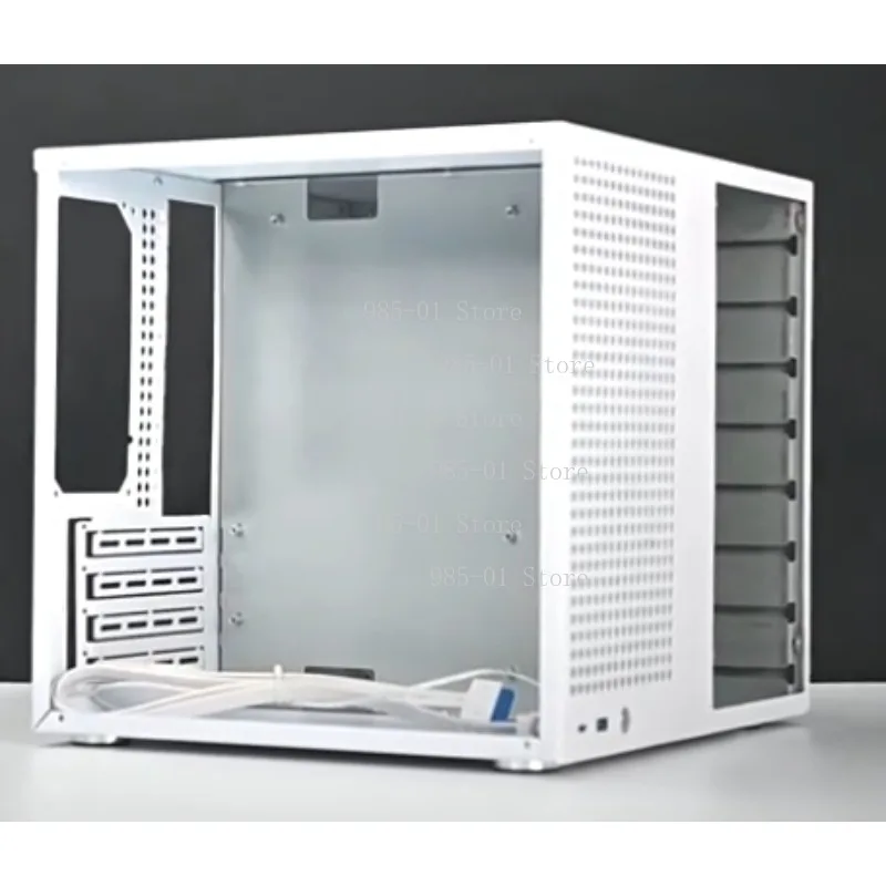 

Шасси NAS с 8 отсеками и возможностью горячей замены и объединительной платой — MATX ATX Power Full Height PCIe для сервера хранения данных Synology UNRAID AIO