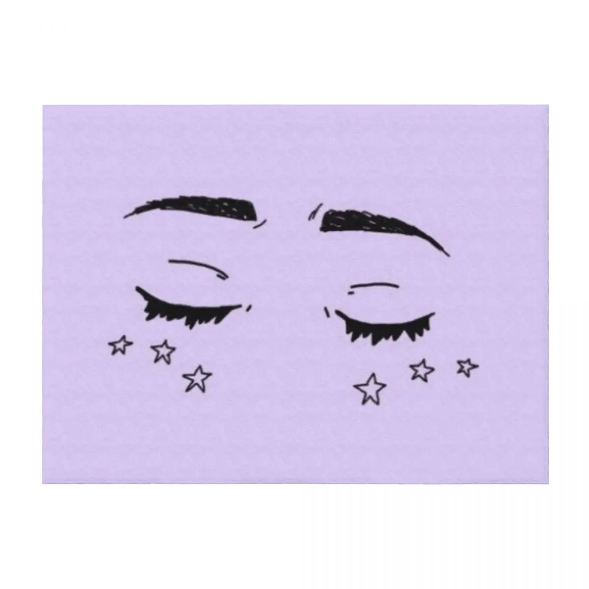 

LAVENDER DREAMS Throw Blanket Hair Retros Warm Beautifuls Blankets