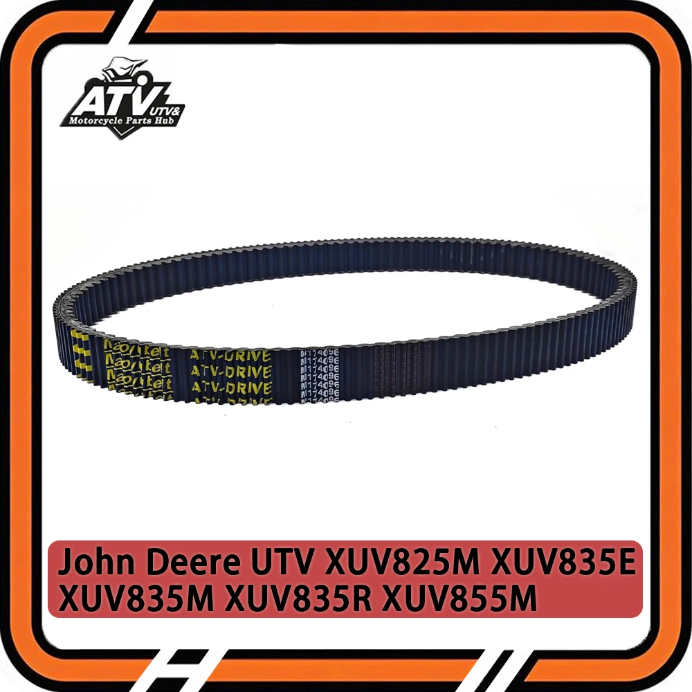 

Double-sided teeth Drive Belt Compatible with John Deere UTV XUV825M XUV835R XUV835E/M XUV855M XUV865E/M M158189 M173005