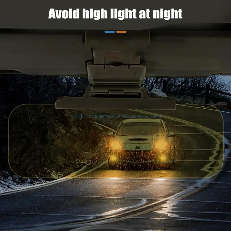 L5BC Car Sun Visors Antiglare for Improve Daytime Nighttime Driving Experience