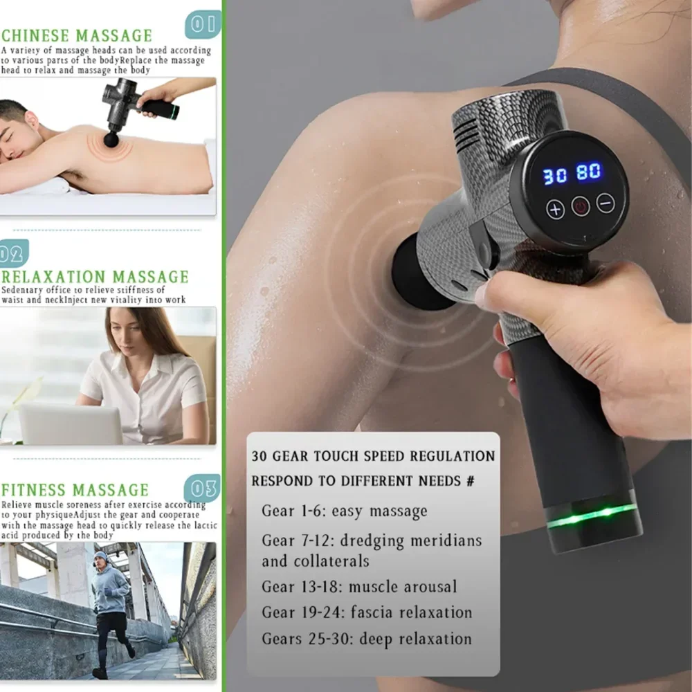 For Various Types of  Massage Gun/Fascia Gun Battery 100% New 24V 2500/4800/6800mAh Lithium-ion Rechargeable Battery