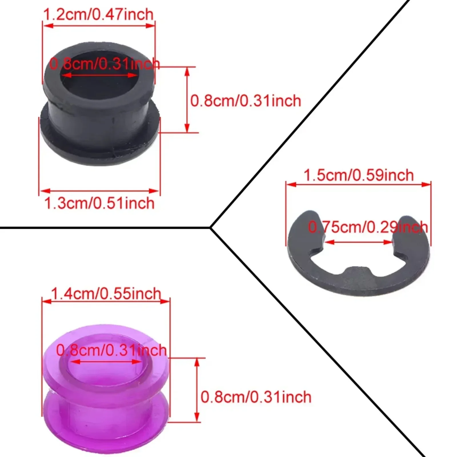 For Chevrolet City Express Matiz Tosca Kalos Gear Shift Cable Linkage Control Bushing Shifter Lever Selector End Rod Connect