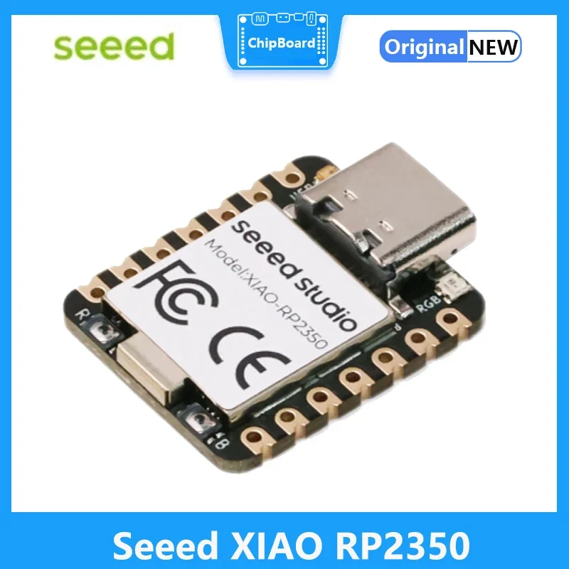 

Seeed XIAO RP2350 — Raspberry Pi RP2350, MicroPython-готовый, 19 графических процессоров, встроенный светодиод RGB, A-rm Cortex-M33 и Hazard3 RISC-V