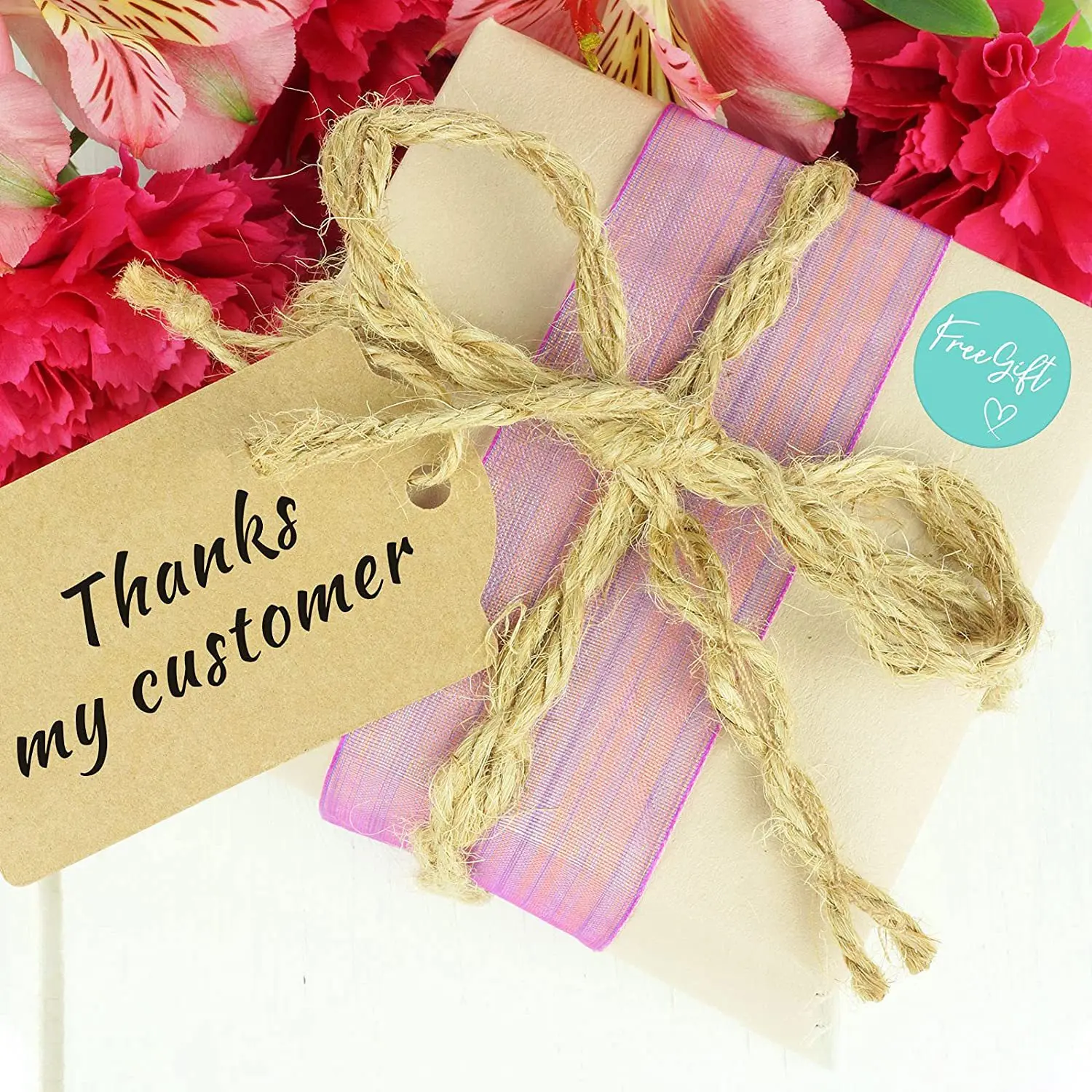 500pcs, Round Letter Stickers, Heart Holiday Stickers, Decorative Packaging Gifts Stickers