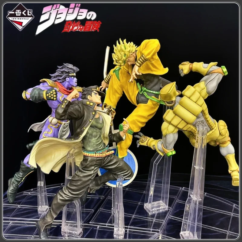 

Ichiban Kuji Jojo'S Bizarre Adventure: Stardust Crusaders Фигурка Jotaro Kujo Star Platinum Dio Hol Horse Аниме Товар Игрушка