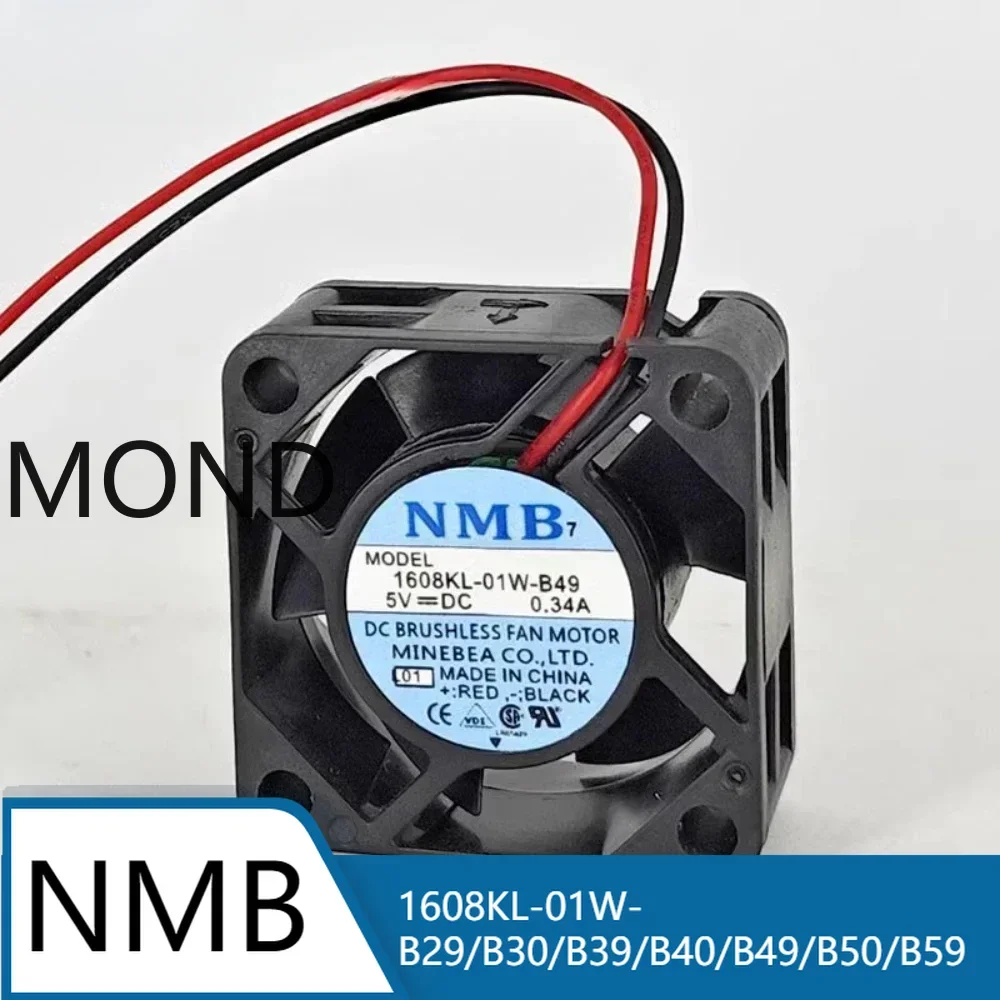 

1608KL-01W-B29/B30/B39/B40/B49/B50/B59 Server Fan for NMB NMB-MAT High Air Axial Flow Inverter Cooling Fan 5V 4020 40*40*20MM