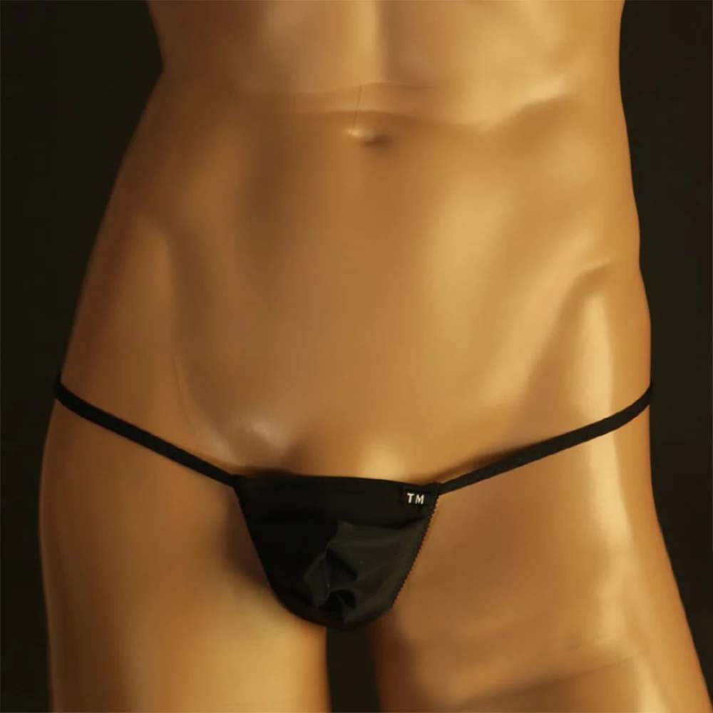 Fashion Hot Sale Men Underwear Mens Brief T-back Bikini Thong Breathable Briefs Bulge Pouch Low Waist Mens M~2XL