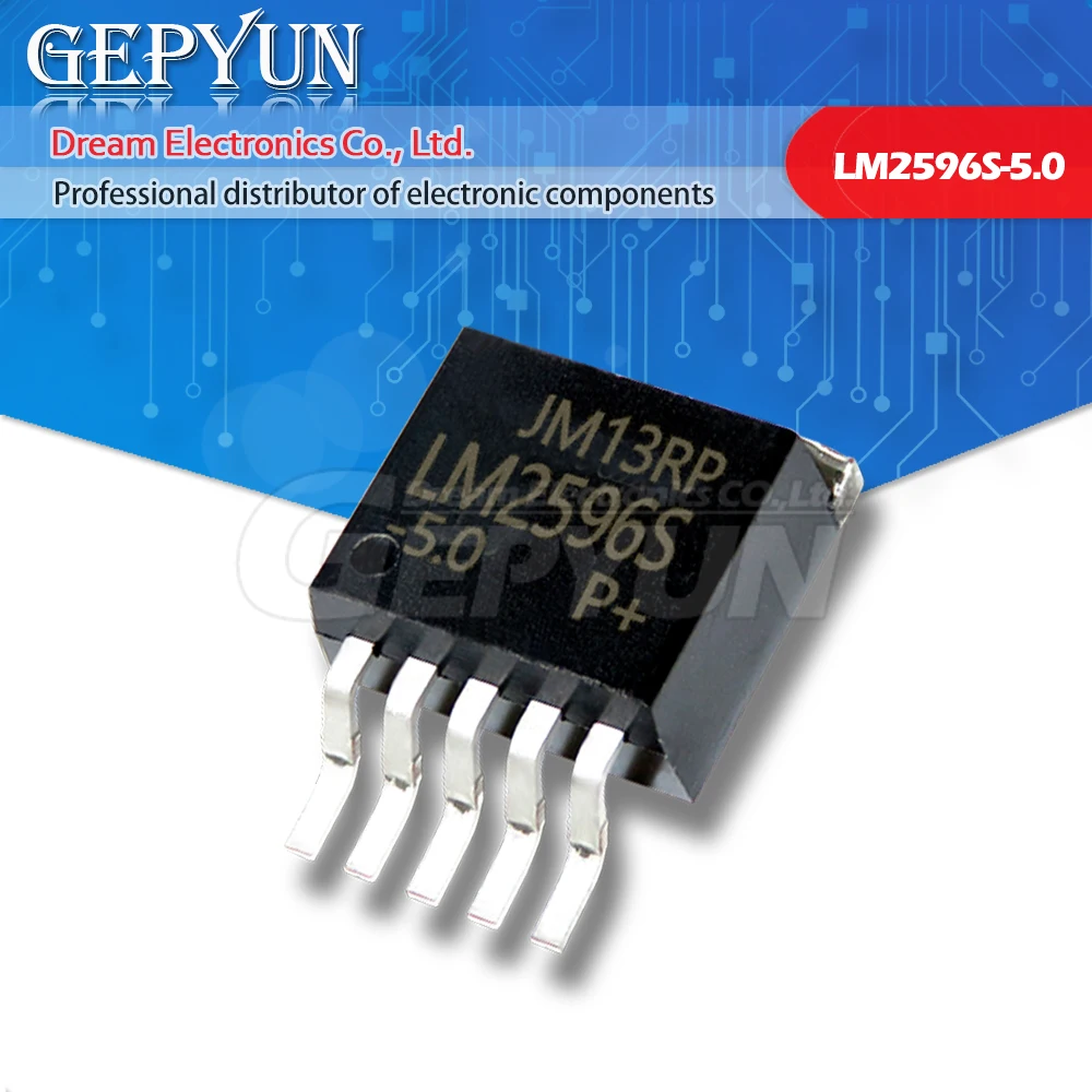 10Pcs Lm2596S-5.0 T…