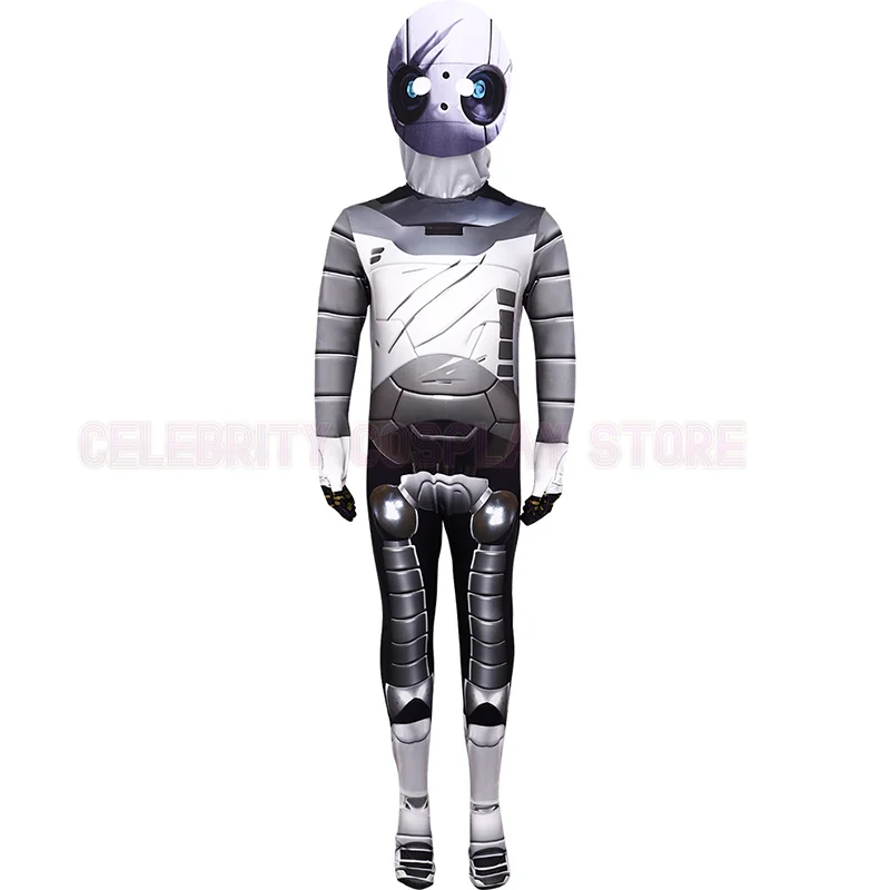 The Wild Robot Cosplay Costume Kids Adult Unisex Coat Jumpsuit Uniform Bodysuit Halloween Carnival Outfits New 2025