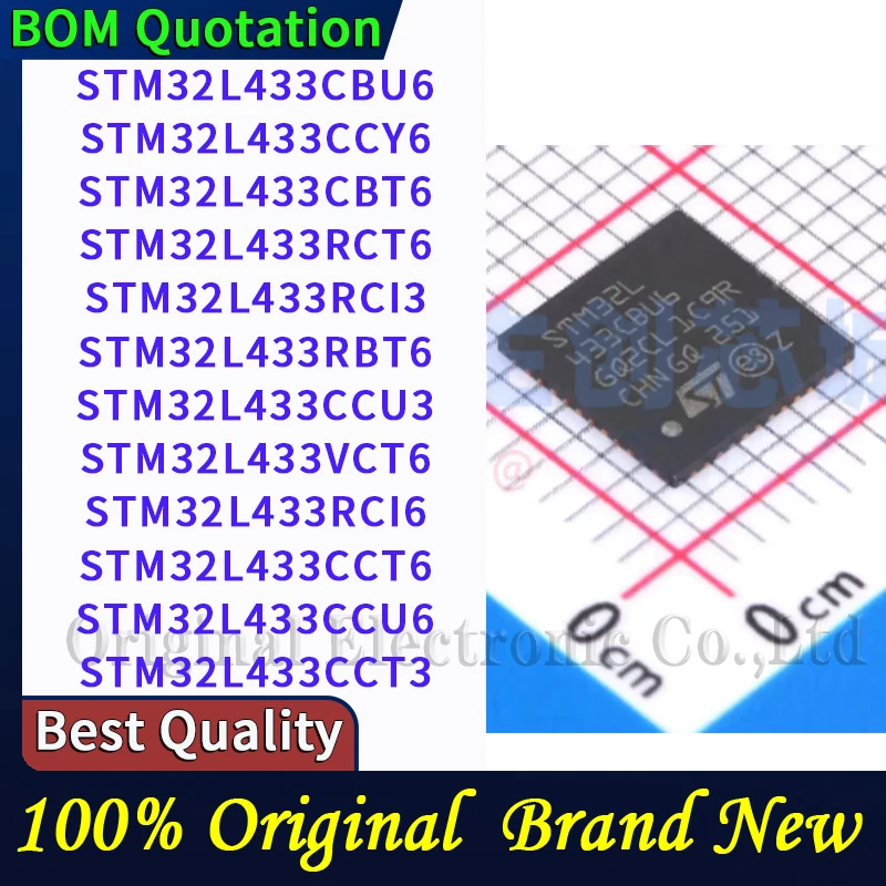 STM32L433RCT6 STM32L433CCU3 STM32L433CBU6 STM32L433RBT6 STM32L433RCI3 STM32L433CCT6 STM32L433 CCU6 VCT6 CBT6 Laptop repair parts