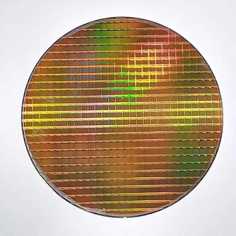 8 Inch Silicon Wafer Wafer Silicon Wafer Integrated Circuit CPU Chip Technology Sense IC Gift Semiconductor Lithography Chip