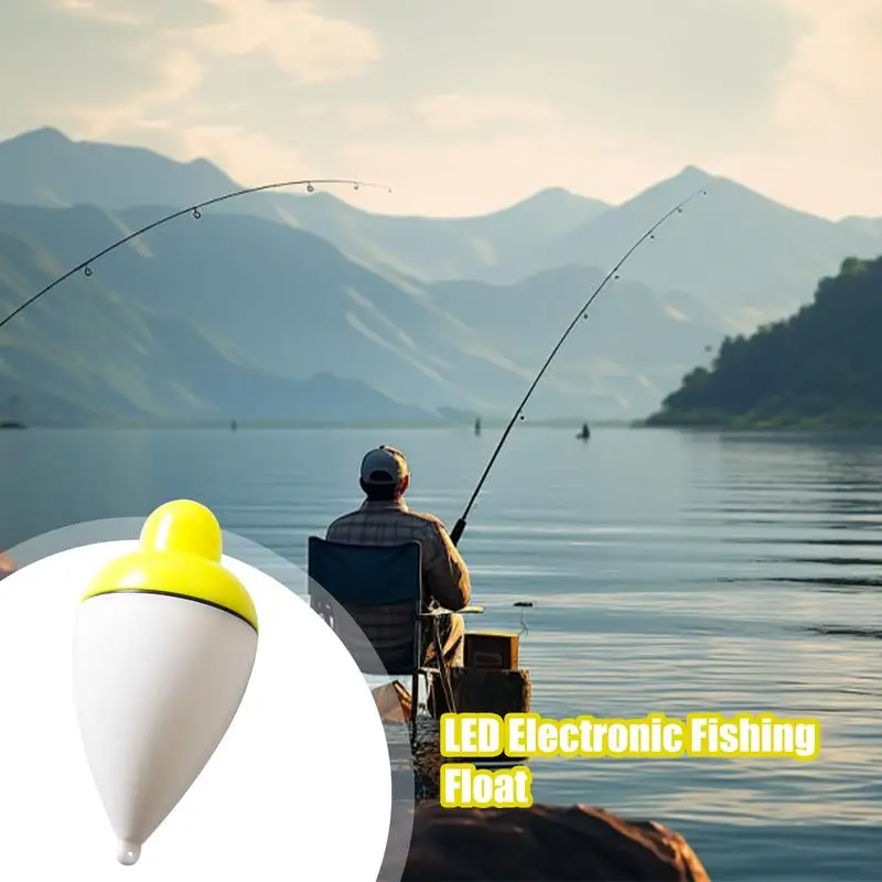 Electronic Fishing Float Electric Smart Bobber WiFi Wireless Fishing Float Sensitive Alarm Light Intelligent Sensor Fishing