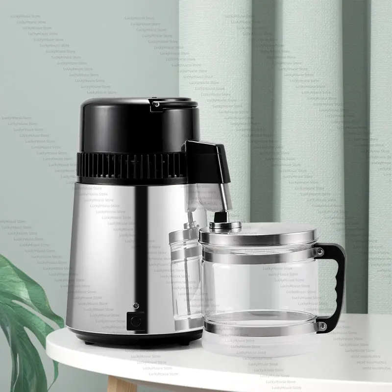 Water Distiller Machine Small Laboratory Distilled Water Maker for Dental Lab Cleaning Solvent Distillation Extractor