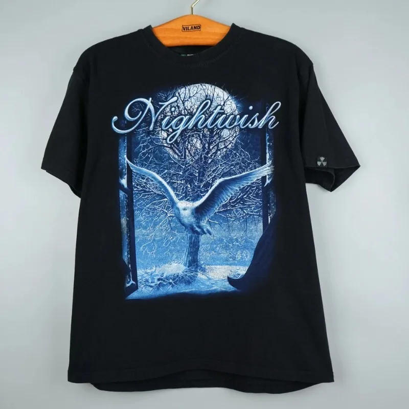 Vintage 2007 Nightwish t shirt Nuclear Blast Power Metal Men Clothing