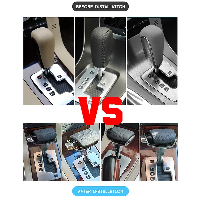 For Volvo S60 S80 V60 V70 Xc60 Xc70 Crystal Car Automatic Accessories Gear Stick Shift Knob lever head stickle Gearbox handle