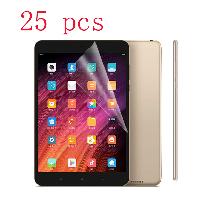

Clear HD Screen Protector Plastic Film For Xiaomi Mipad 1 / 2 / 3 / 4 25PCS