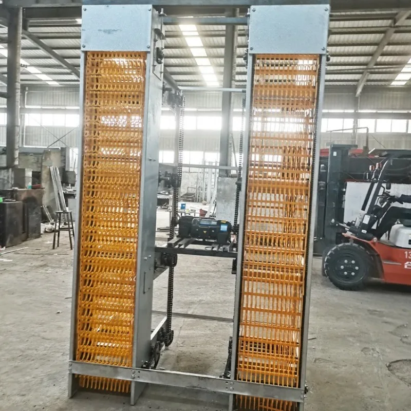 Chicken equipment production Automatic egg picker, egg collector for laying hens