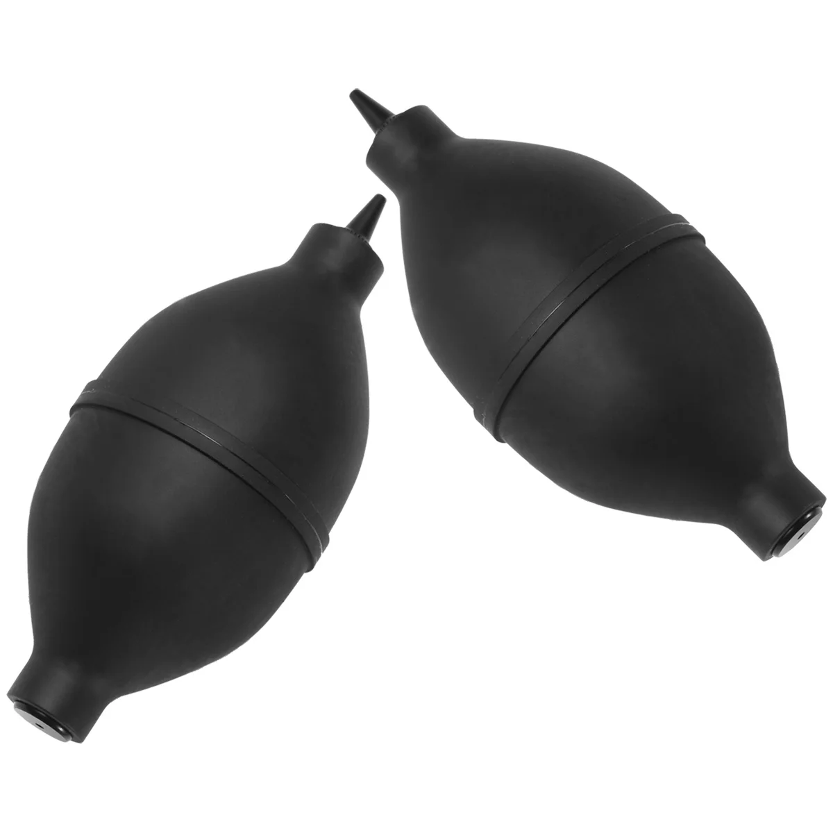 

2Pcs Silicone Air Blower Dust Cleaner Squeeze Bulb for Camera Succulent Lens Computer Pump Elastic Black Random Blow Head