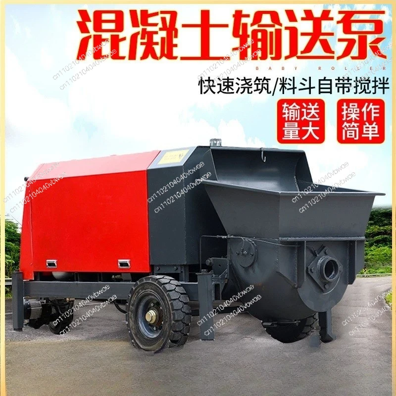 payment Grout Pump For Secondary Structure Construction Fine Stone Mortar Column Pouring Machine