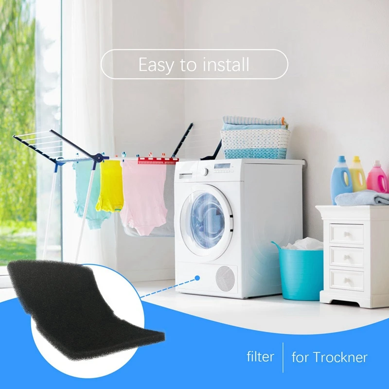 乾燥機フィルター,おなか乾燥機用ブラックスポンジ,スペアパーツ,beko,グランカゲロウ,カメレクトラグランス,2964840100, 5個