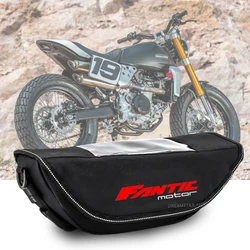 FOR Fantic Motor Motorcycle 2023 new Waterproof motorcycle handlebar travel navigation bag