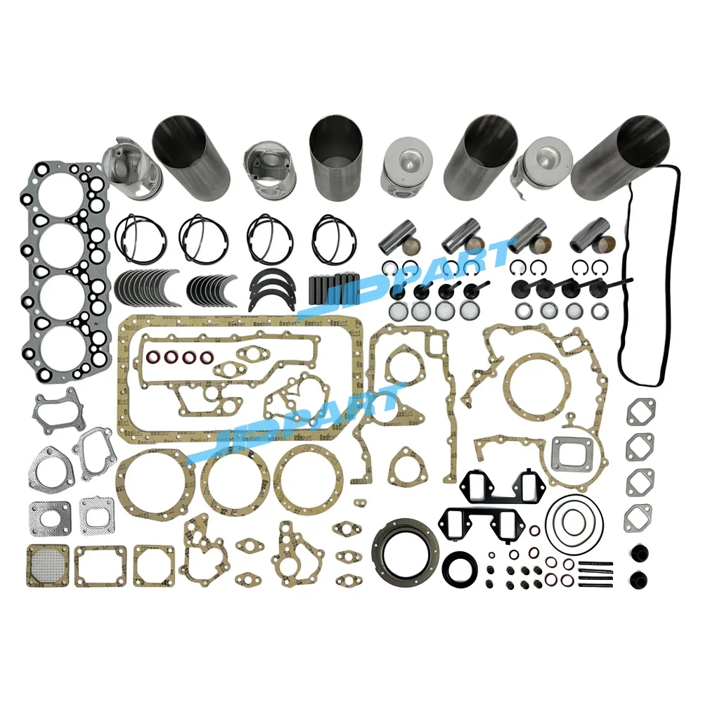 D4DA Cylinder Liner Kit With Gasket Set Bearing&Valve Train For Hyundai Engine