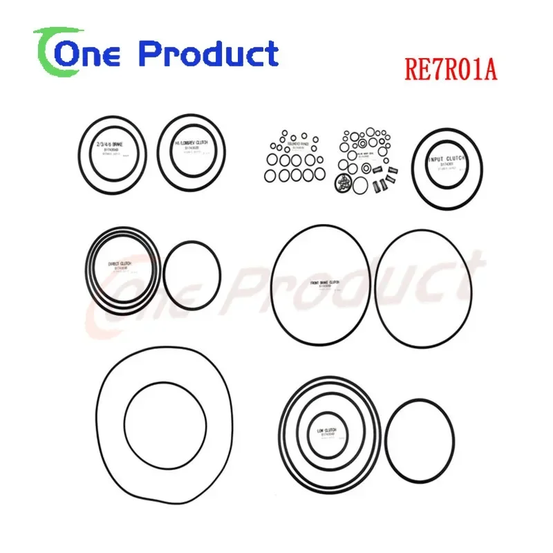 RE7R01A  JR710E Car Accessories  Automatic Transmission Sealing Rings Oil sealing Ring Repair Kit for Infiniti  K174D S174300D