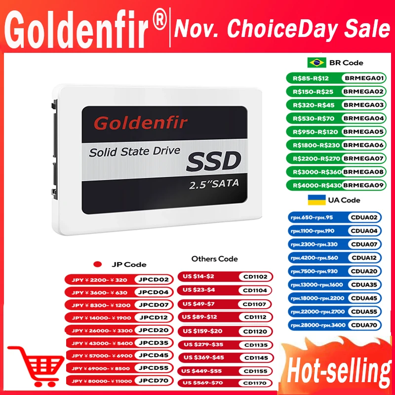 Hard Drive Disk 128GB 256GB 360GB 480GB 180GB 2.5 SSD 2TB 1TB  Solid State Drives for Laptop Desktop 240GB 120GB