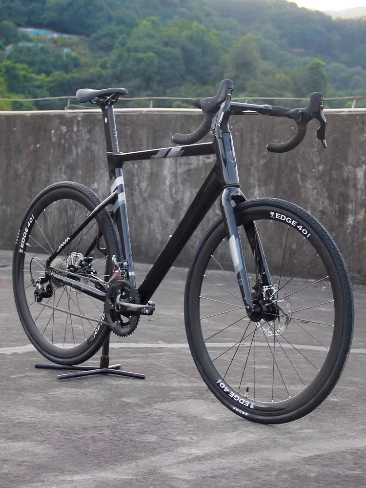 جافا أوريجا R9 الطريق دراجة الدراجات سباق الدراجة LTWOO الصحن الهيدروليكي الفرامل من خلال المحور 22 سرعة جافا أوريغا كابل مخفي DECAF