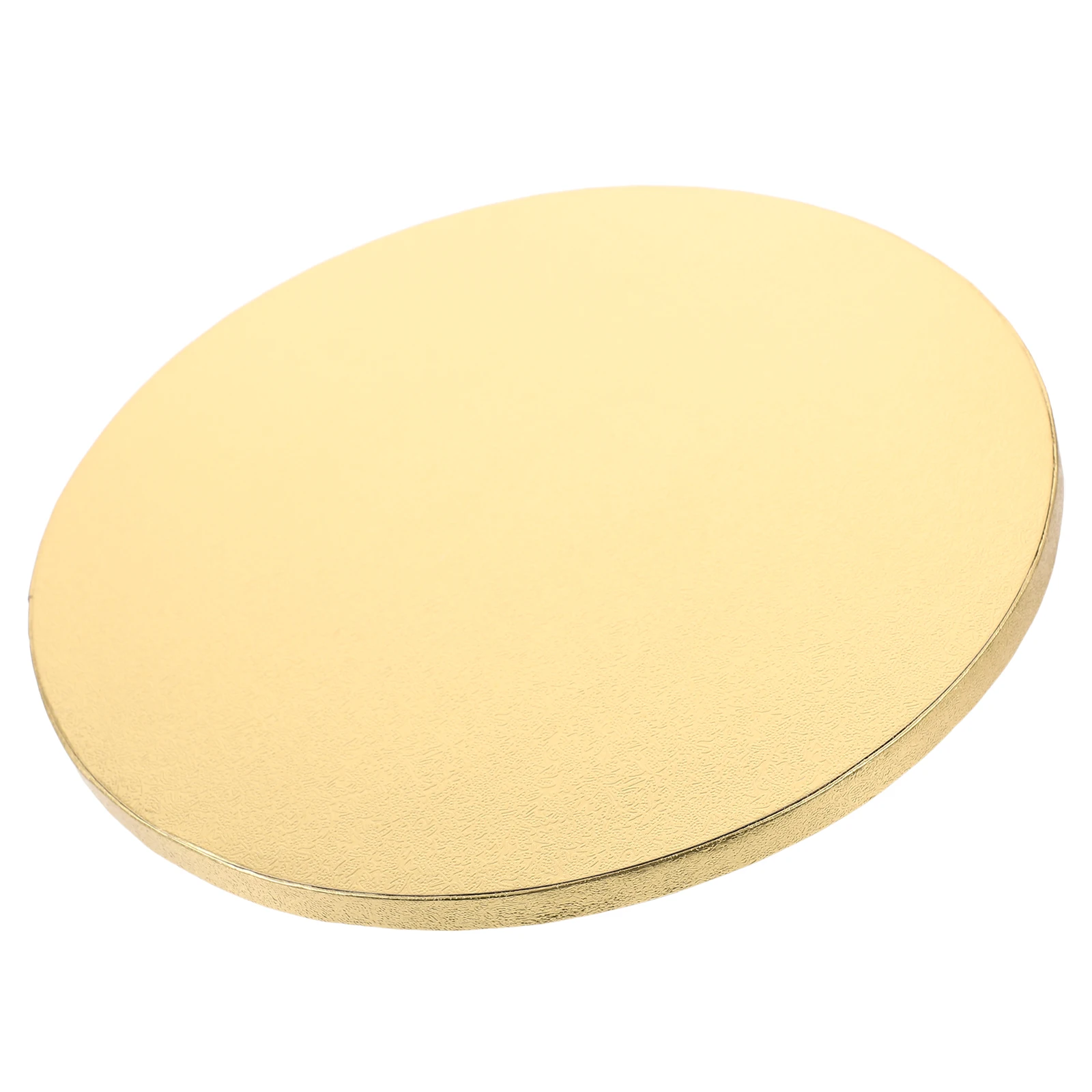 

10 Inch White Cake Drum Pad 1/2 Inch Thick Round Base for Wedding Birthday Party Decorative Cake Boards Display Trays