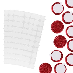 160pcs Double-Sided Adhesive Dots For Wax Seal Stamp Kit, 1inch Adhesive Wax Seal Backing For Wax Seal Stickers, Craft Adhesive