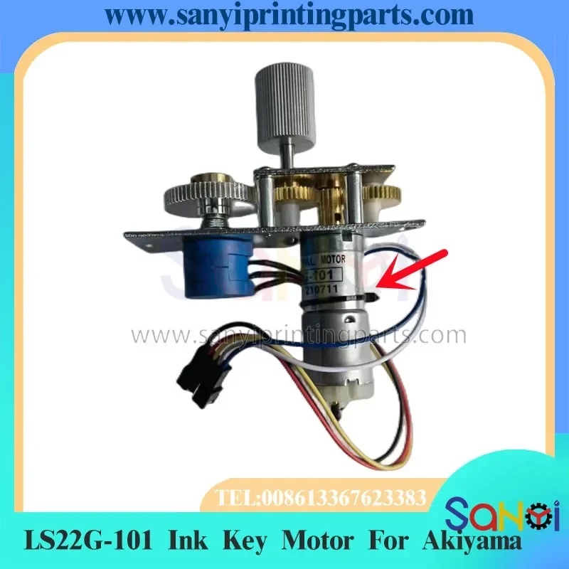 

Бесплатная доставка, 1 шт., лучшее качество LS22G-101, двигатель с чернильным ключом для деталей печатной машины Akiyama