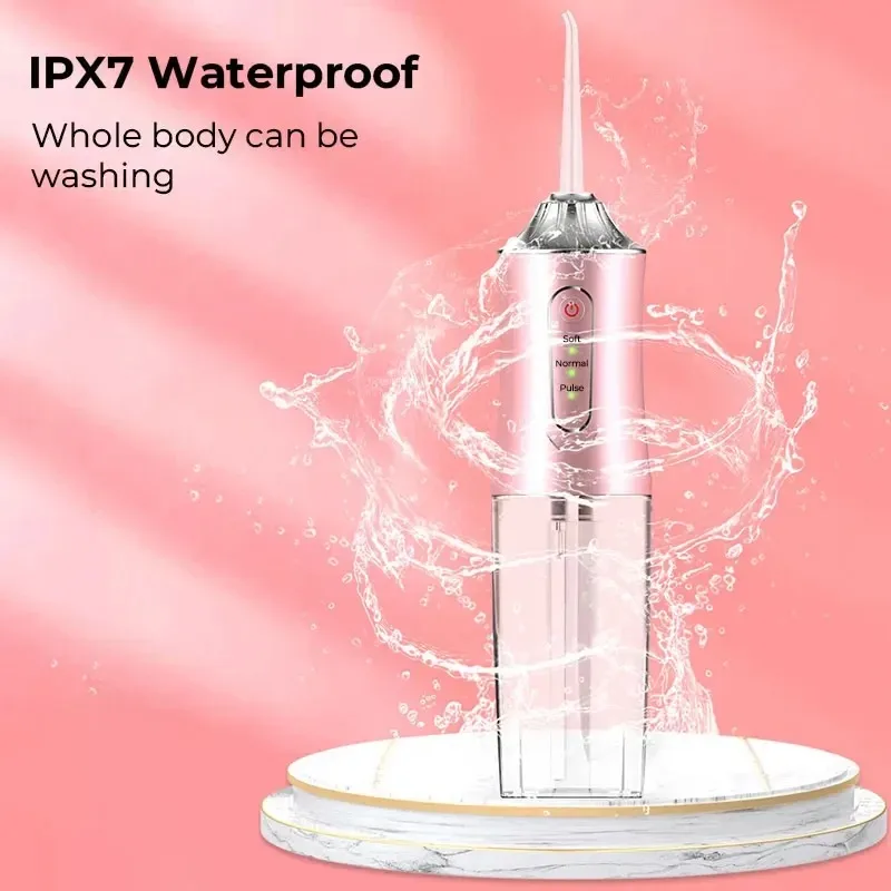 Waterproof Teeth Oral Irrigator Portable Mouth Washing Machine Interdental Cleaning Irrigator Oral Teeth Dental Water Flosser