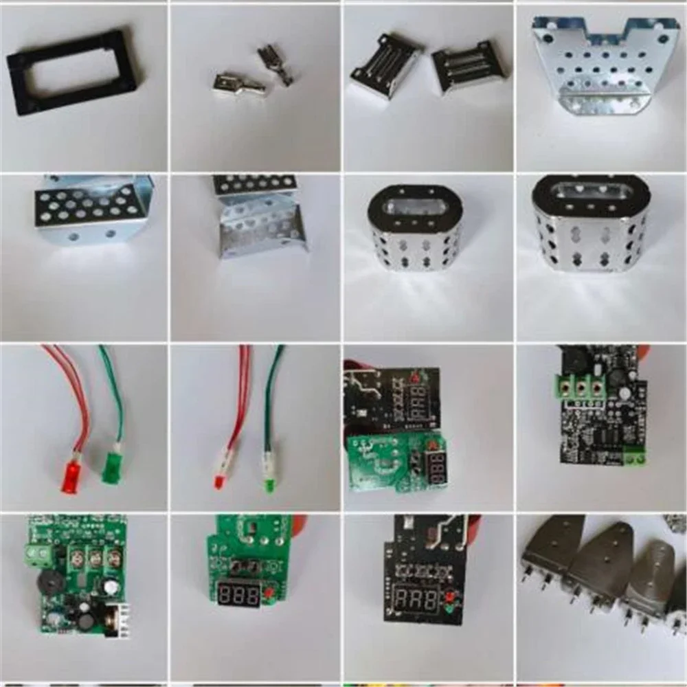 Full Set Of Hot Melt Accessories Heating Plate Heat Insulation Plate Radiator Indicator Temperature Adjustment Knob