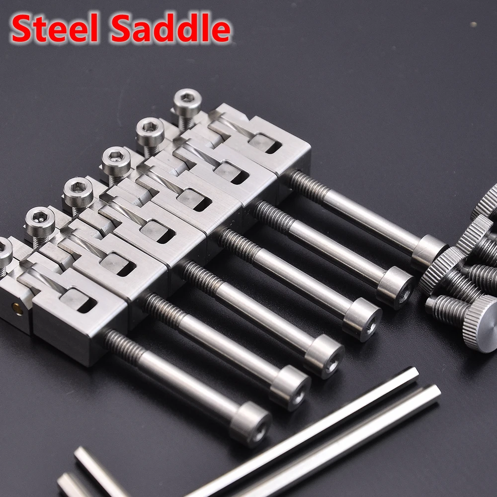 

Steel Saddle for Electric Guitar FR Tremolo System Bridge