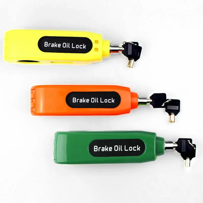Motorcycle Handlebar Lock Electric Vehicle Scooter Bicycle Safe Anti-theft Accelerator Brake Lock Motorcycle Accessories