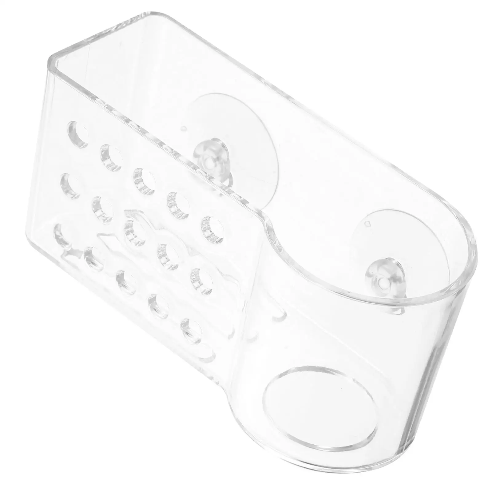 

Suction Cup Sponge Holder for Kitchen Sink Cute Drain Rack Soap Scrubber Organizer PVC Storage Bins Bathroom Accessories