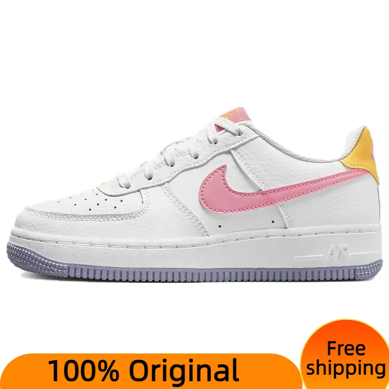 

Nike Air Force 1GS «Белый коралловый мел»