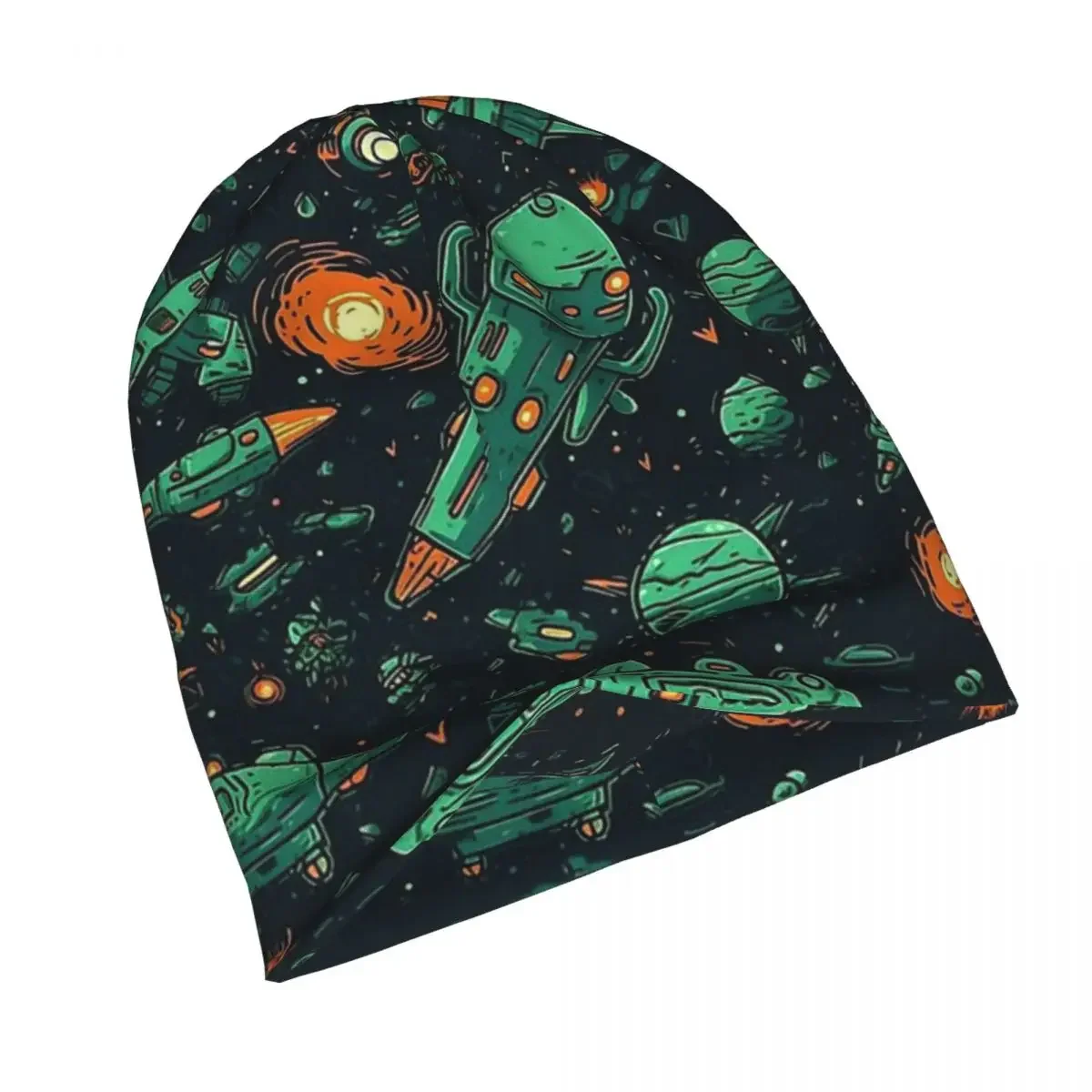 Hat Silly Space PewPew  Outdoor Caps For Men Women Wonderful Universe Skullies Beanies Ski Caps Cotton Bonnet Hats