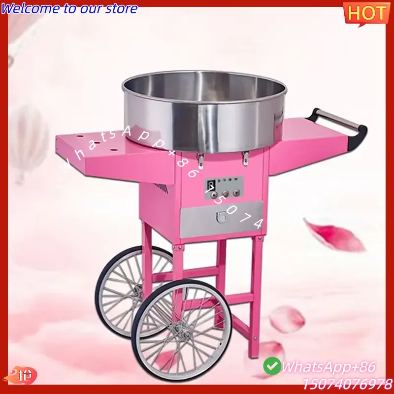 2026 Commercial Electric Automatic Cotton Candy Machine Sugar Floss Machine for Restaurant Use and East to Use