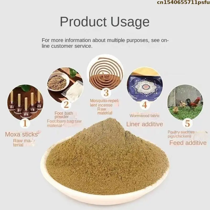 High Quality Natural Powdered Incense Sandalwood Mugwort Mint Powder Office Household Bedroom Toilet Lasting Aromatics 50-200g