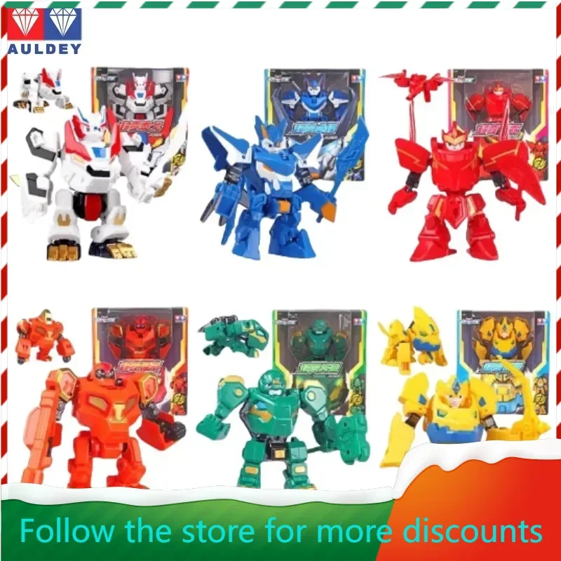 

AULDEY‌ Original Super-Change Martial Beast Toy Manual Deformation Robot Summoner Set Mobile Phone Model Holiday Gifts in Stock