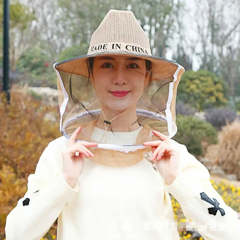 AA1PCS Beekeeping Cowboy Hat Tools Bee-proof Coarse Steel Ring To Prevent Mosquito Bites