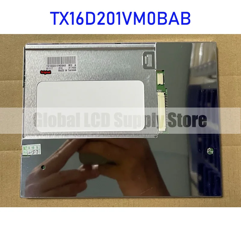 KOE 오리지널 LCD 디스플레이 스크린 패널, TX16D201VM0BAB, 6.4 인치