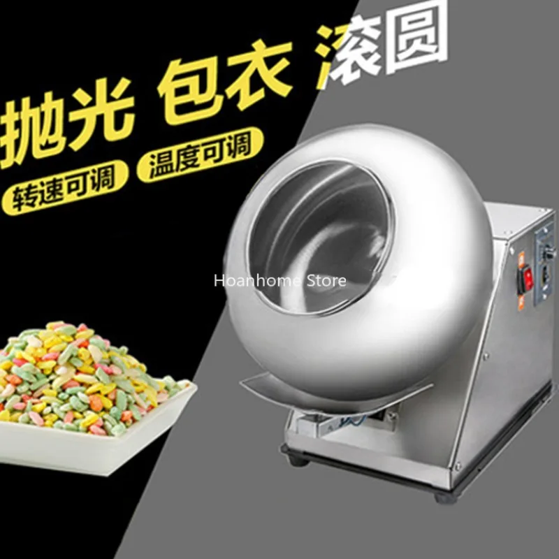 Small Desktop Pill Polishing Machine Tablet Coloring Sugar Coating Machine Coating Machine