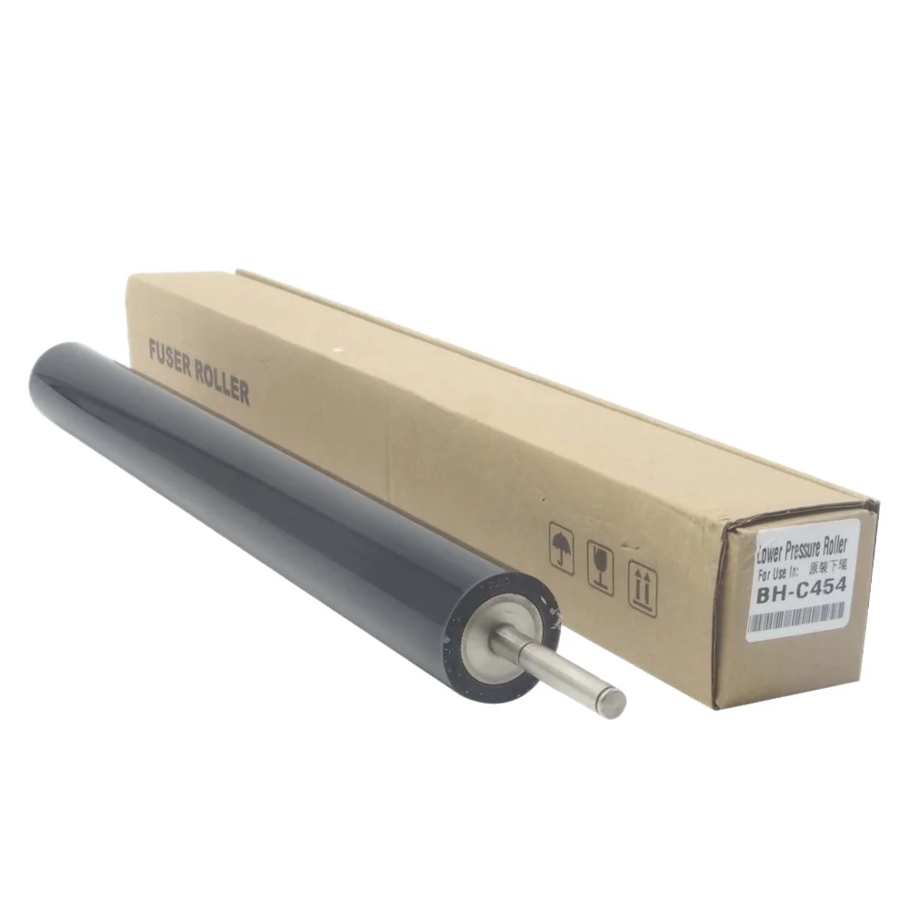 

High Quality Japan Fuser Pressure Roller For Konica Minolta Bizhub C454 C454e 458 C458 454e Lower Fuser Roller