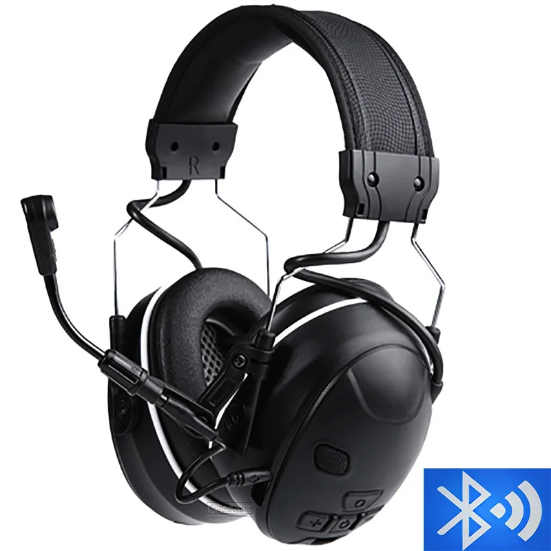 Imagem -04 - Earmor Tactical Bluetooth Headconjunto Tiro Eletrônico Ouvido Proteção Auditiva C51