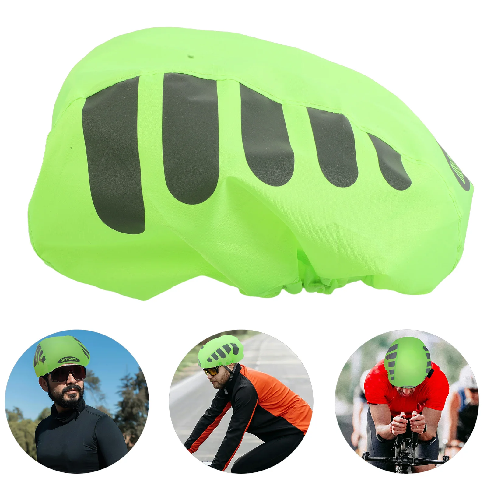 

Cycling Cover Bicycle Protective Waterproof Covers Hard Hat Rain Bike Light