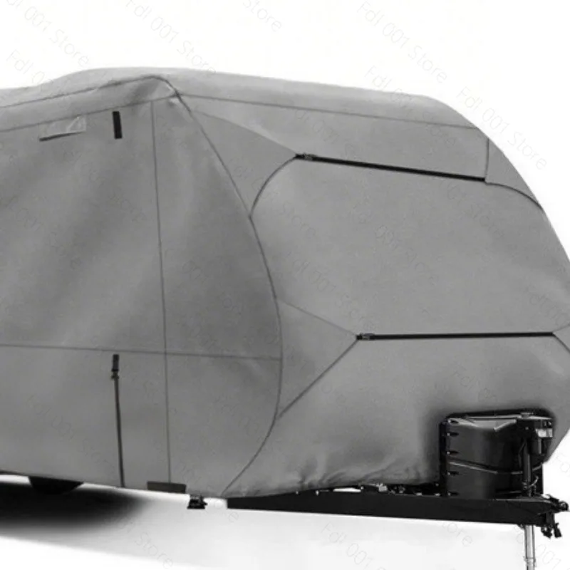 Camping RV Cover Waterproof Touring Car Cover Cloth Trailer RV Cover Sunroof Convertible Hardtop